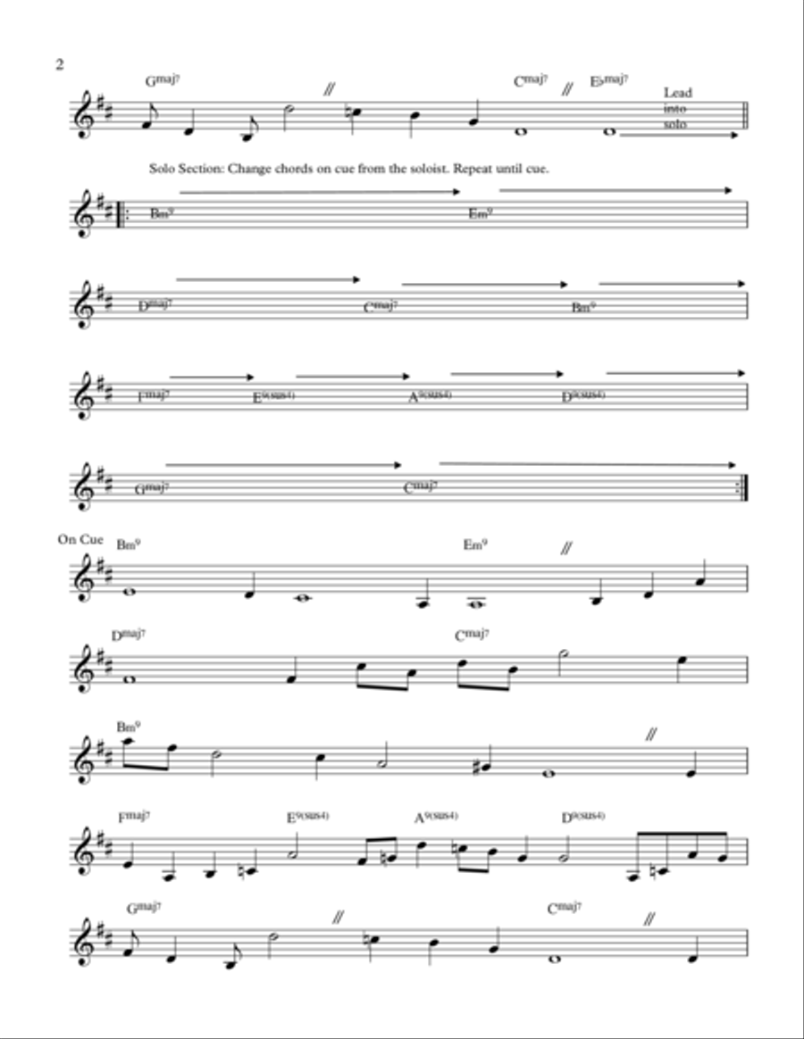 New Tango No. 6: Coalesce Jazz Ensemble scores gallery preview page 2