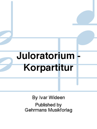 Juloratorium - Korpartitur