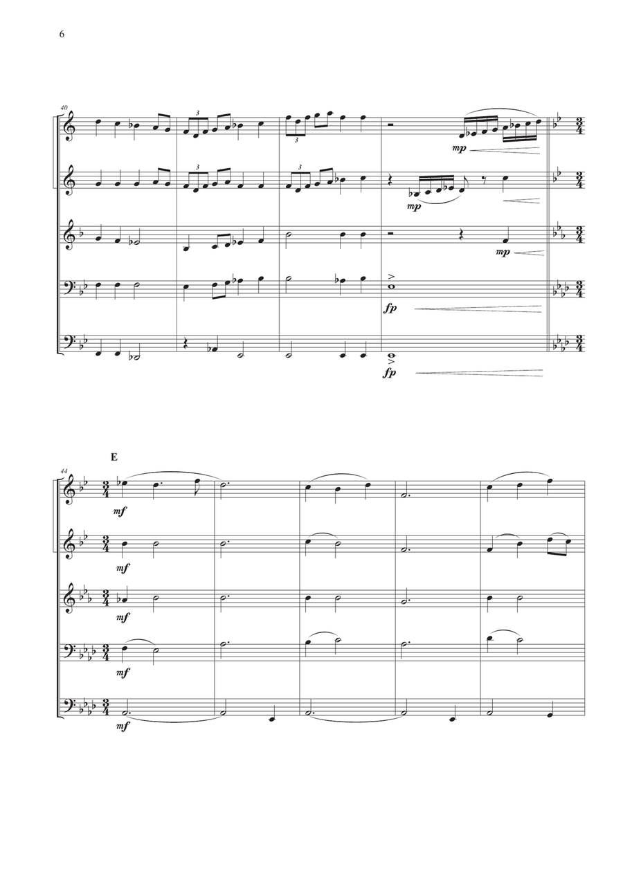 How To Train Your Dragon Brass Ensemble scores gallery preview page 6