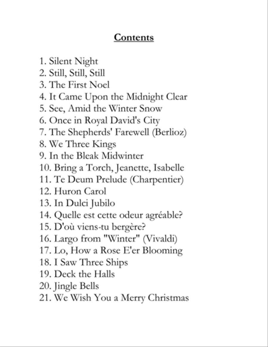 Two B-flats and Alto: Christmas Clarinet Trios Clarinet Trio scores gallery preview page 2