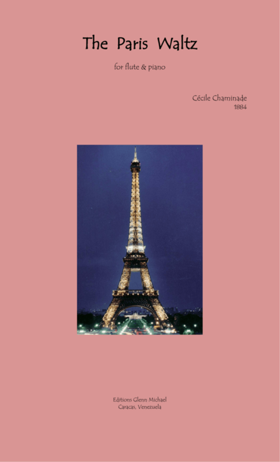 The Paris Waltz, for flute & pno Flute Solo scores gallery preview page 1