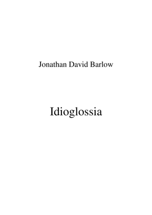 Book cover for Idiogloassia