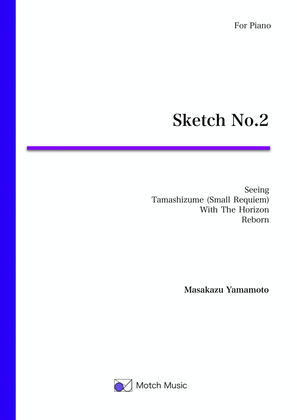 Book cover for Sketches for piano No.2 (4 pieces)