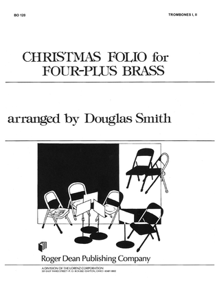 Christmas Folio for Four-Plus Brass - Tbn 1 and 2