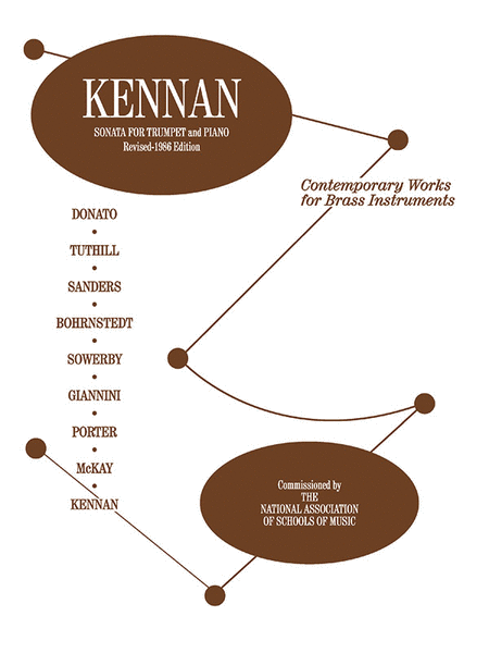 Kent Kennan: Sonata For Trumpet And Piano - Revised 1986 Edition