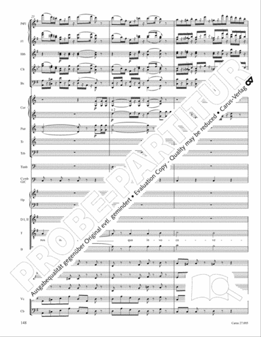 Messe solennelle de sainte Cecile STB scores gallery preview page 161
