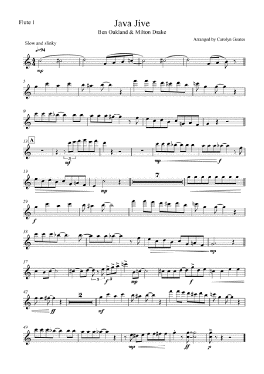 Java Jive Large Ensemble scores gallery preview page 5