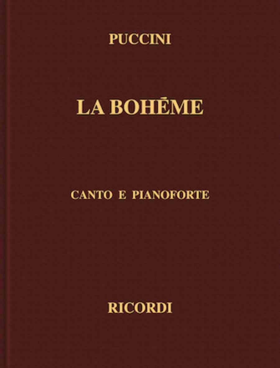 La Bohème Voice scores gallery preview page 1