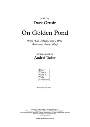 Book cover for On Golden Pond