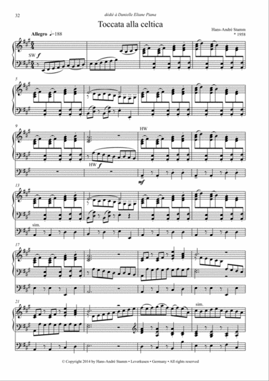 Organ Works Vol. 2 Organ Works Vol. 2 Organ Solo scores gallery preview page 6