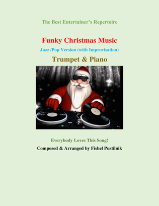 "Funky Christmas Music"-Piano Background for Trumpet and Piano (with Improvisation)-Video