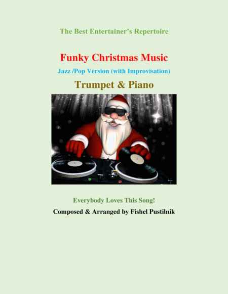 "Funky Christmas Music"-Piano Background for Trumpet and Piano (with Improvisation)-Video image number null