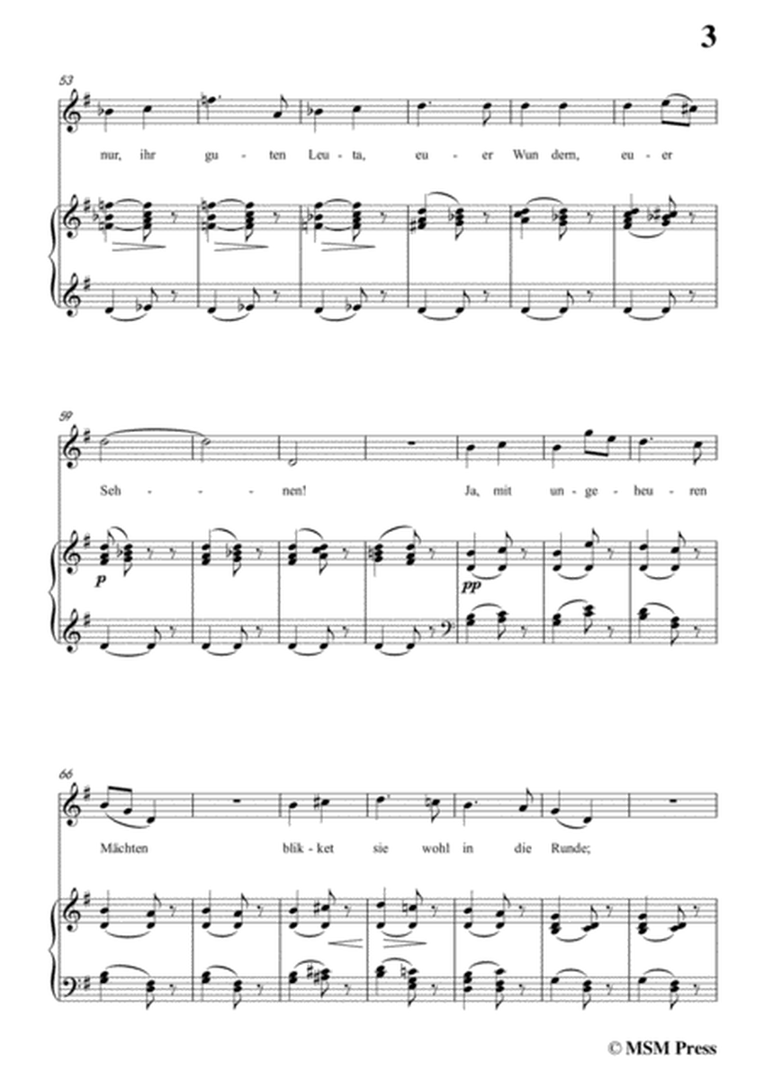 Schubert-Geheimes,Op.14 No.2,in G Major,for Voice&Piano image number null
