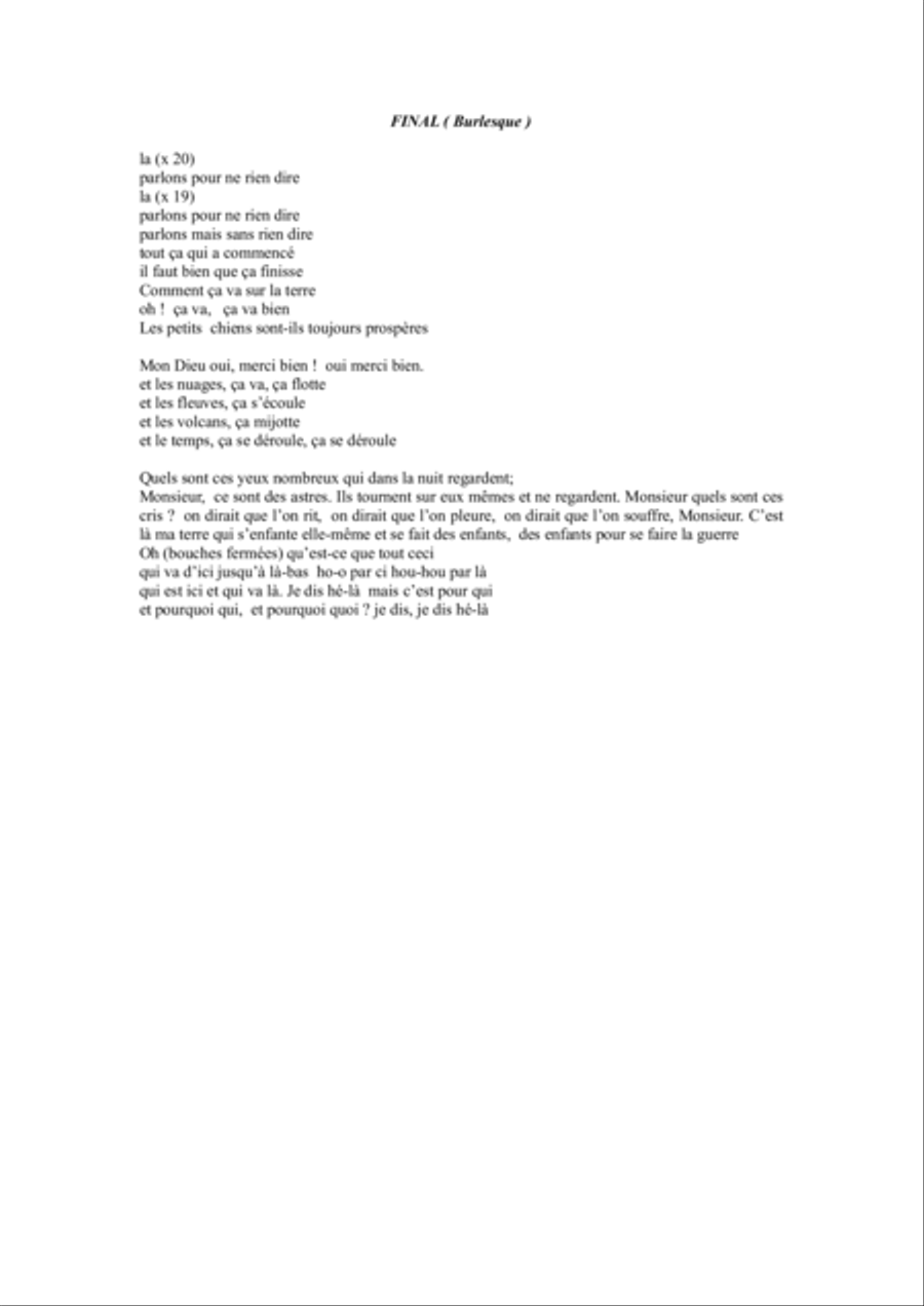 Germaine Tailleferre: Concerto des Vaines Paroles - full score - Score Only Large Ensemble scores gallery preview page 6