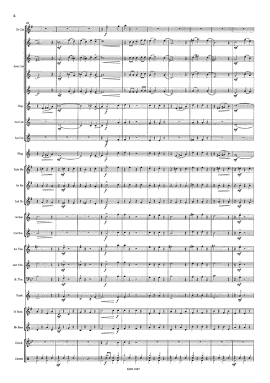 Trumpet Playtime Brass Band scores gallery preview page 7