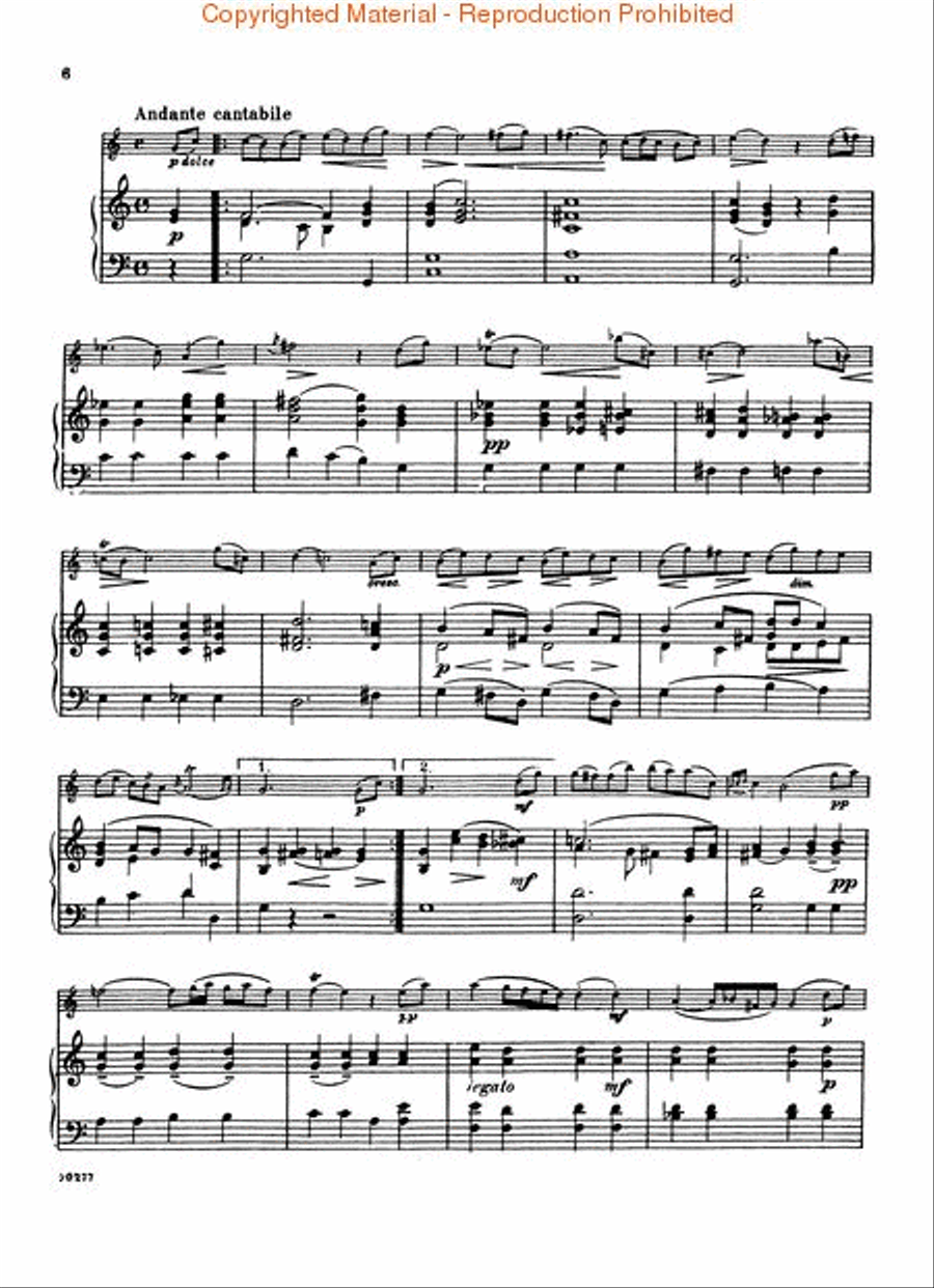 Concerto in E minor Orchestra scores gallery preview page 3