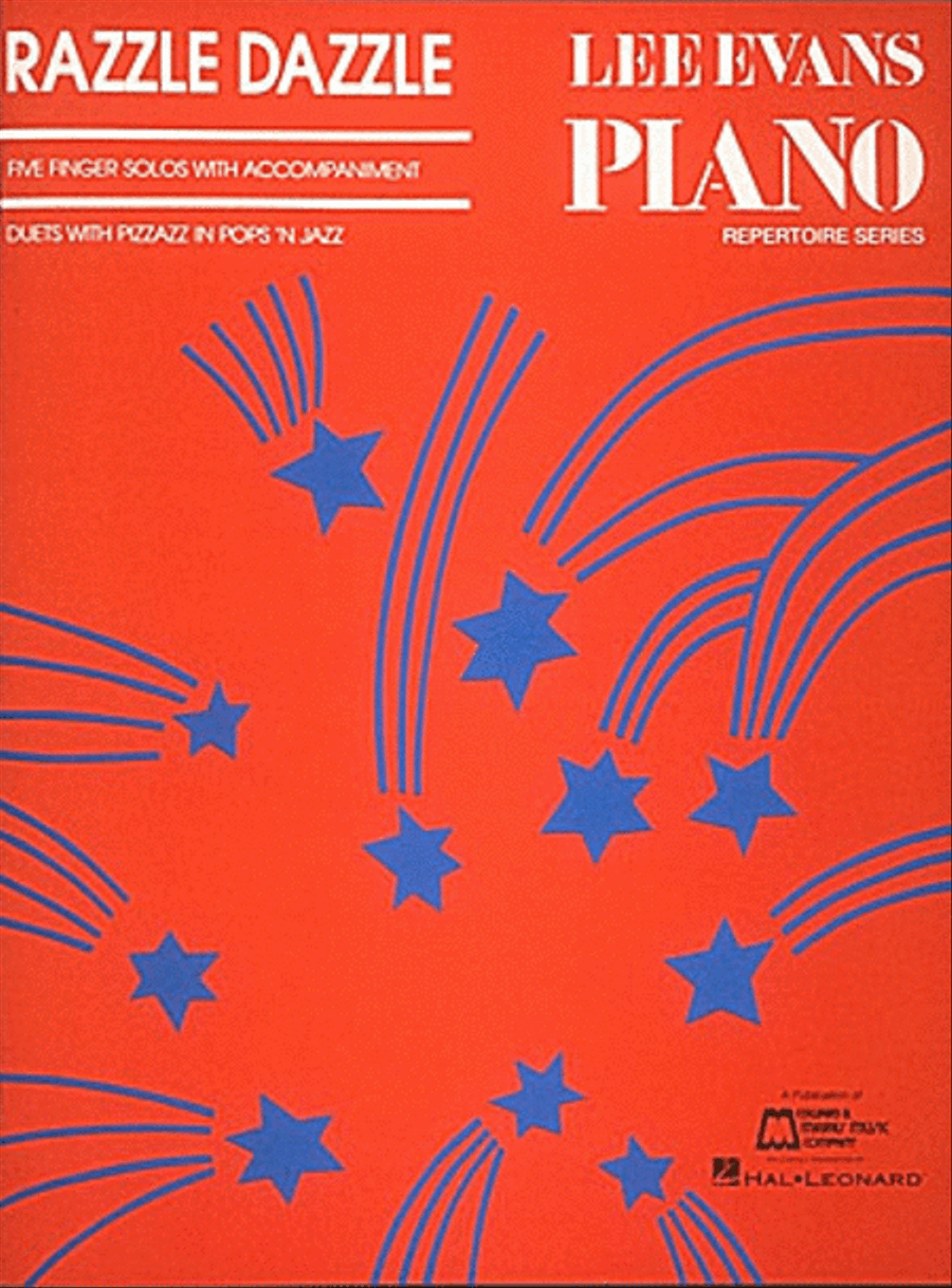 Razzle Dazzle (Book) Piano scores gallery preview page 1