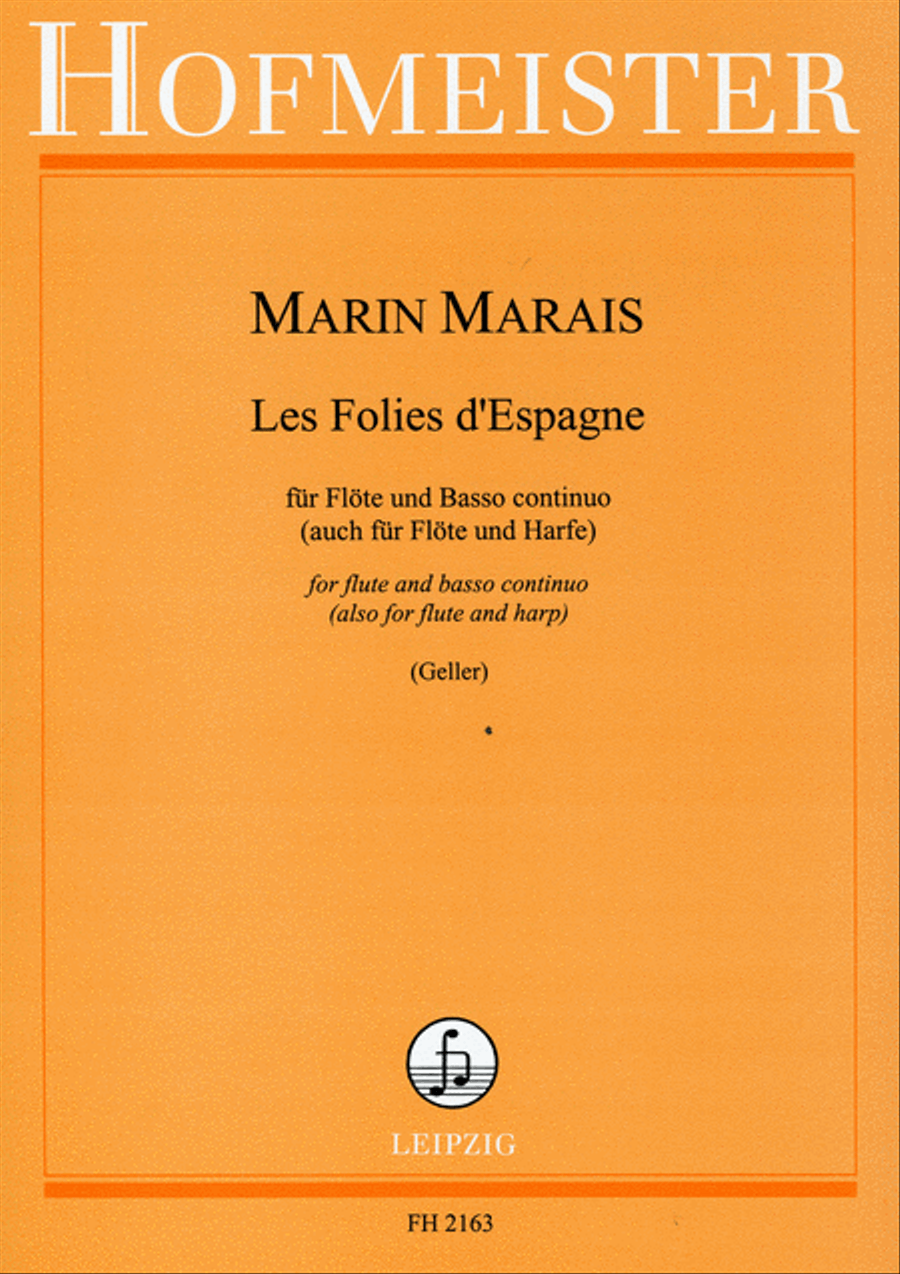 Les Folies d’Espagne Les Folies d’Espagne Flute scores gallery preview page 1