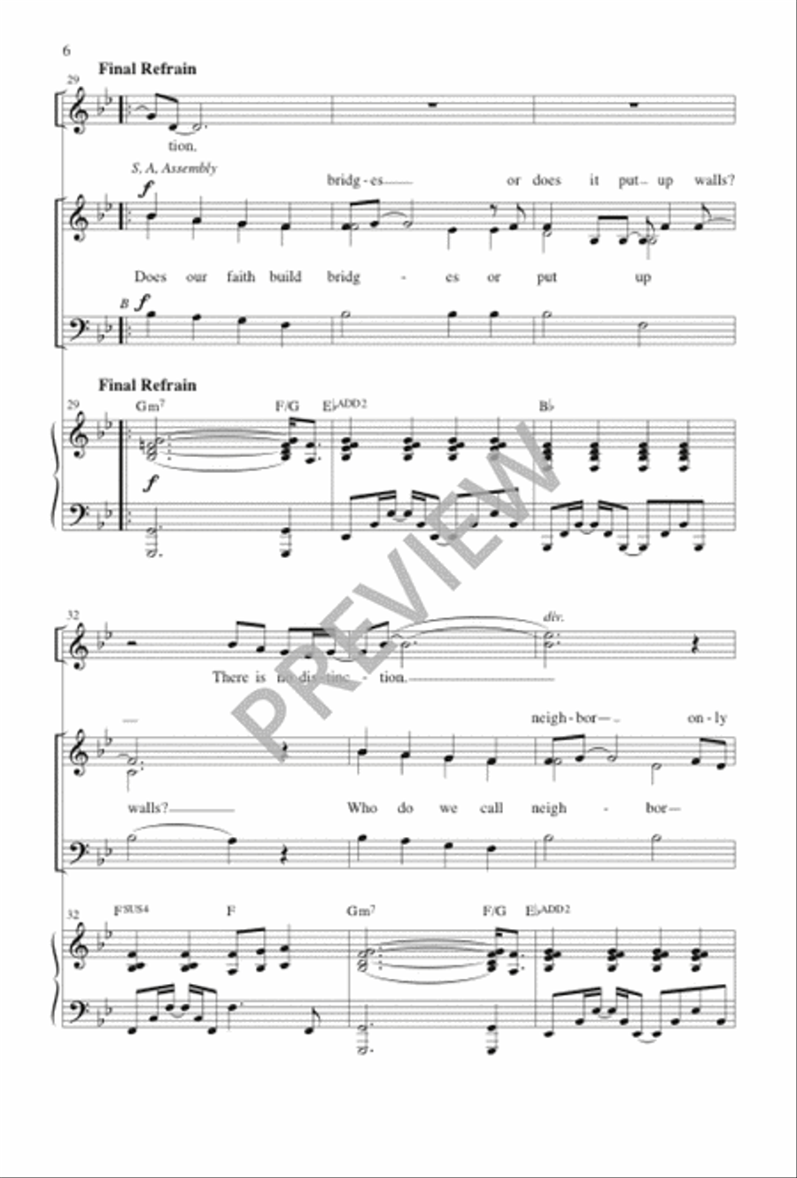 If Christ Is Lord of All If Christ Is Lord of All 3-Part scores gallery preview page 7