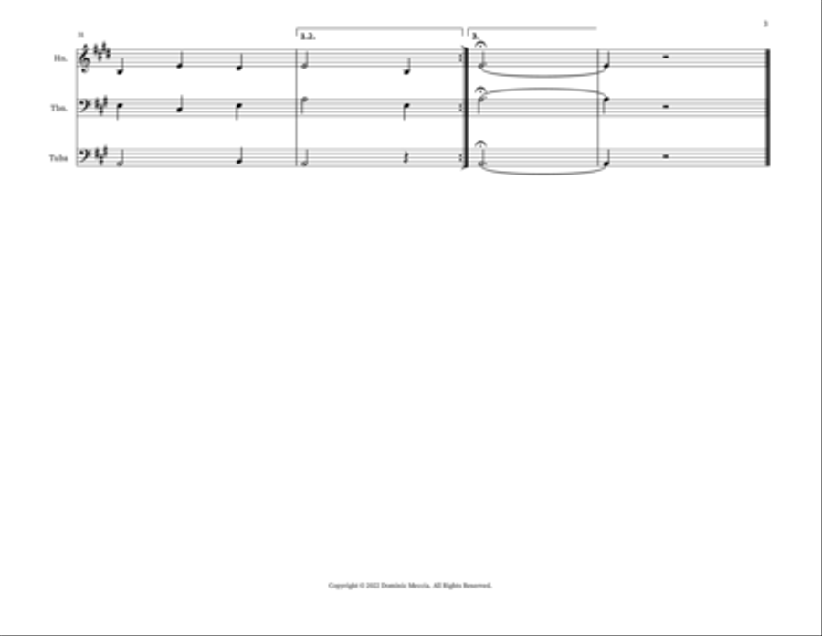 Llwyn On (The Ash Grove) Llwyn On (The Ash Grove) Small Ensemble scores gallery preview page 3
