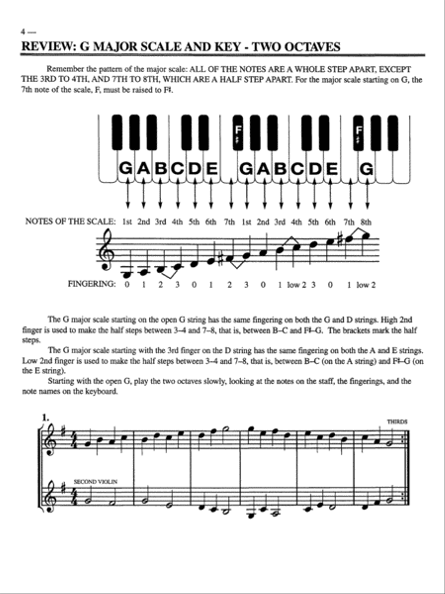 Adventures in Music Reading for Violin, Book 2 Violin Solo scores gallery preview page 3