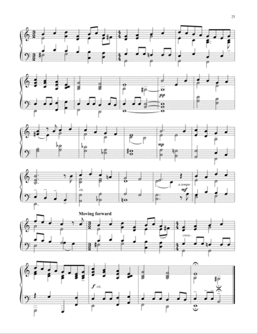 Grace and Peace Vol 8 Songs of lament and Longing Piano Solo scores gallery preview page 26