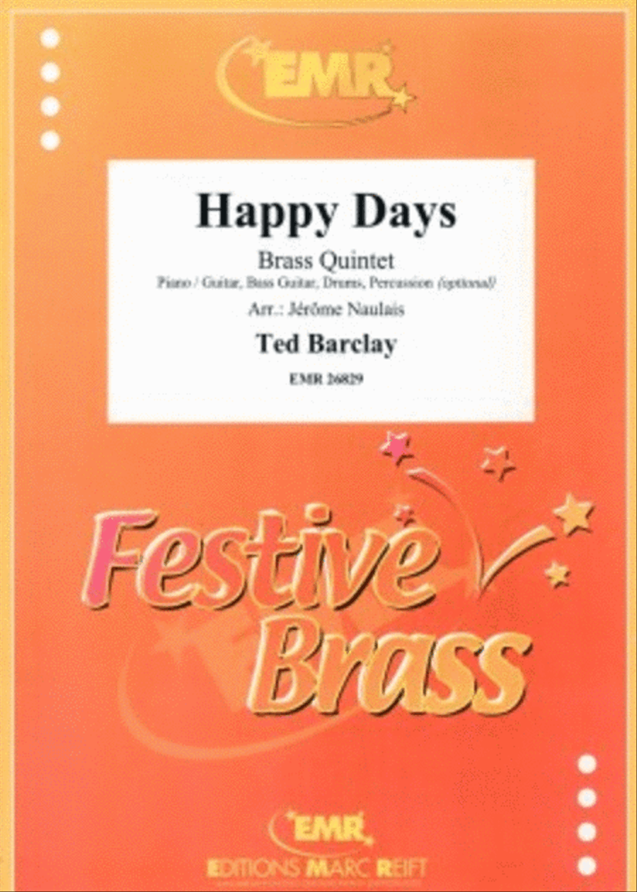 Happy Days Brass Band scores gallery preview page 1