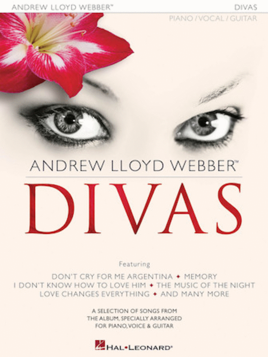 Andrew Lloyd Webber - Divas Piano, Vocal, Guitar scores gallery preview page 1