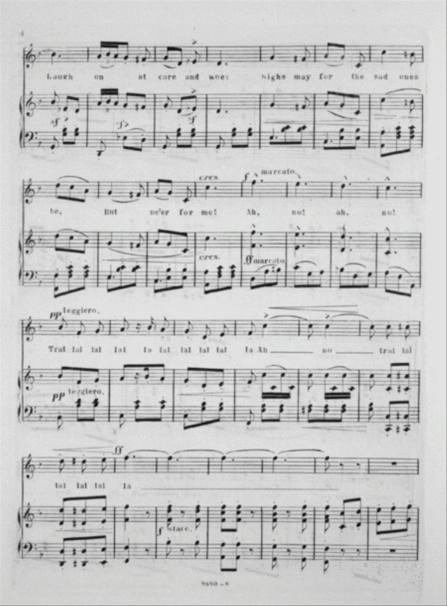 Joyous Life. Canzone Voice scores gallery preview page 4
