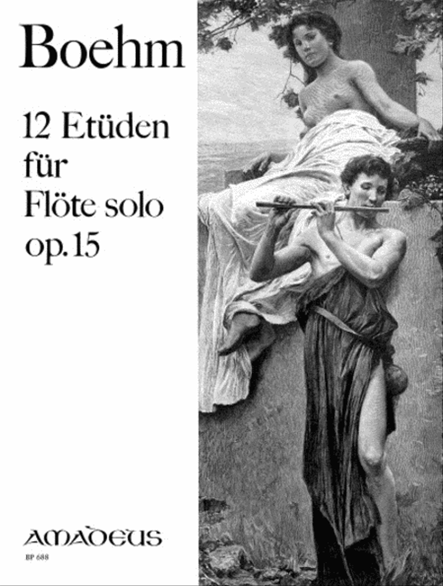 12 Etudes op. 15 Flute Solo scores gallery preview page 1