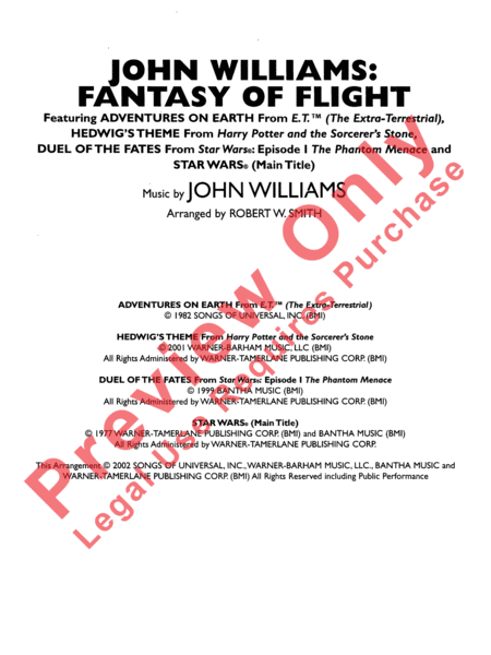 John Williams: Fantasy of Flight (Medley)
