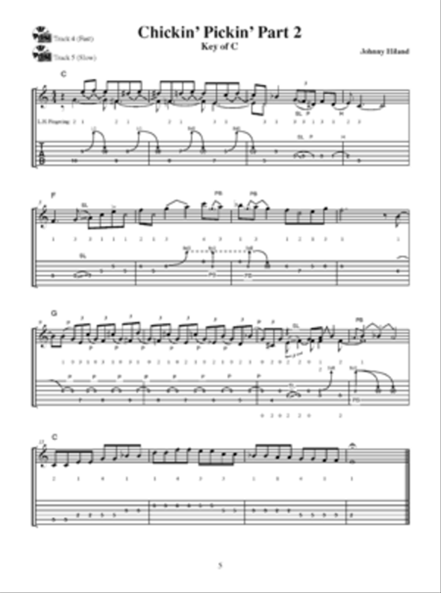 Chickin' Pickin', Volume 2 Guitar scores gallery preview page 3