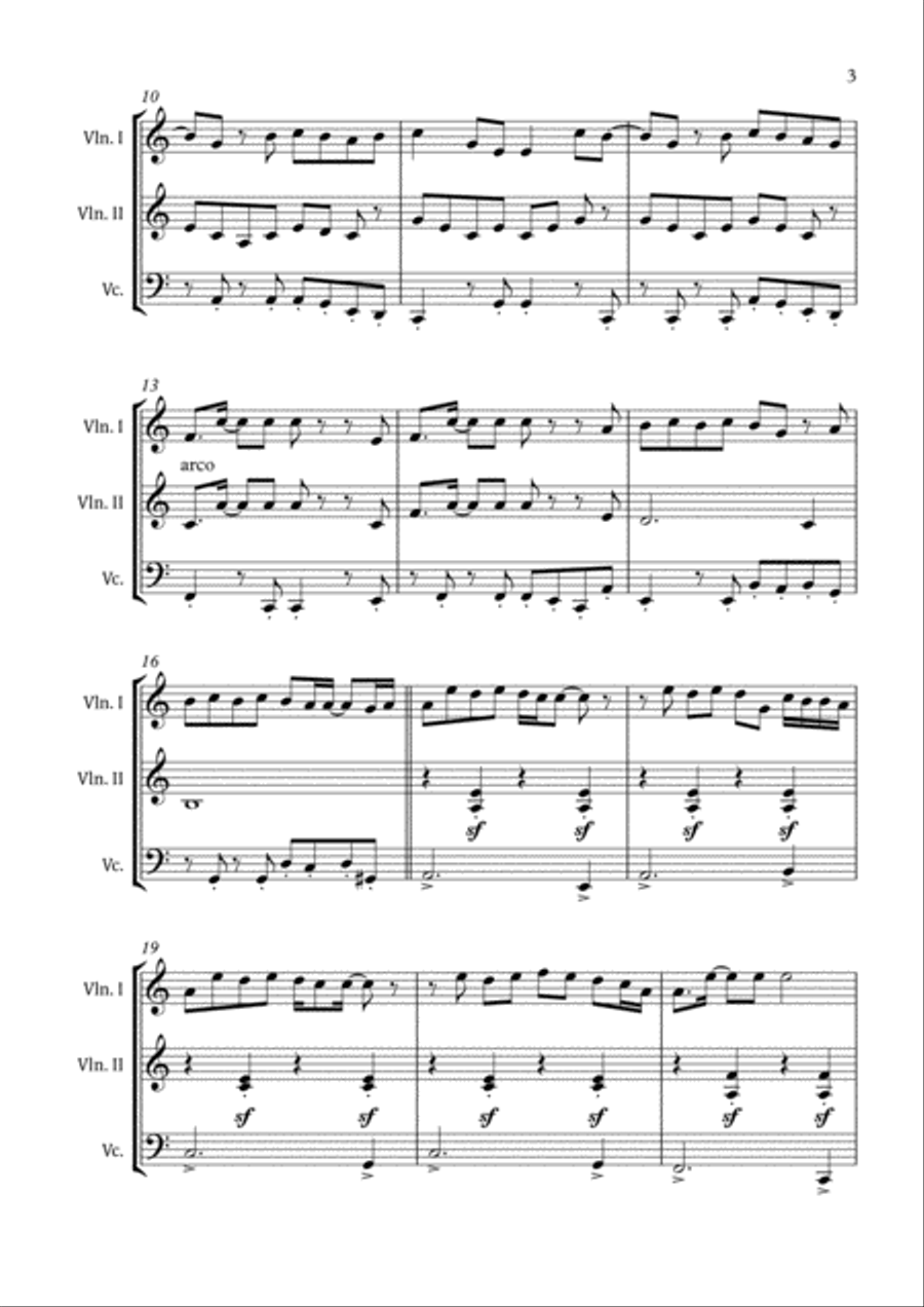 Senorita Small Ensemble scores gallery preview page 5