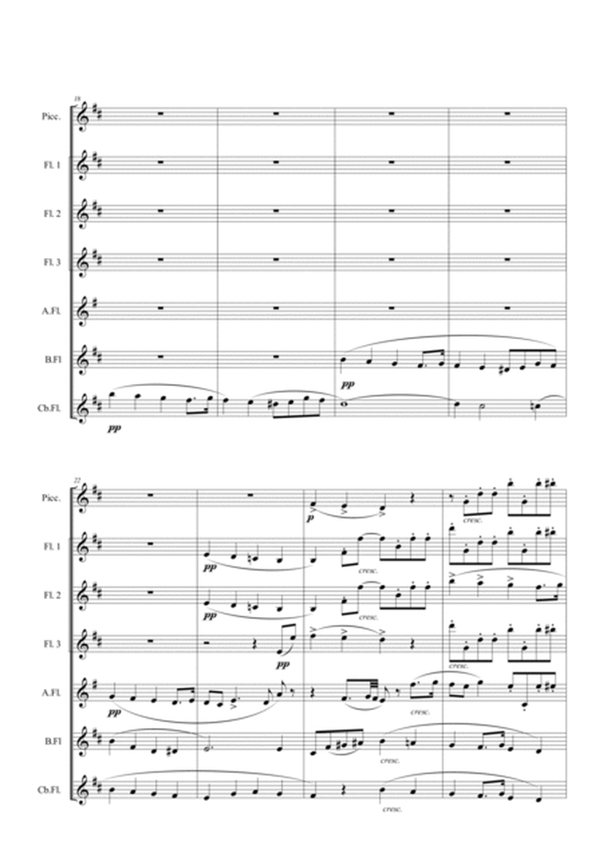 AIDA - PRELUDIO - Flute Choir image number null