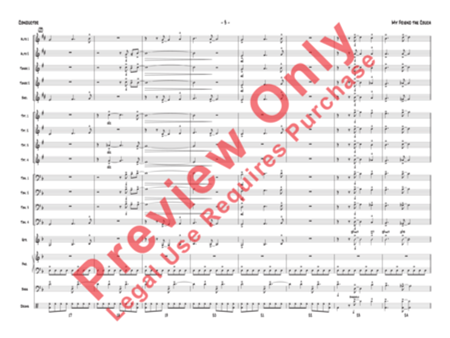 My Friend the Couch Jazz Ensemble scores gallery preview page 6