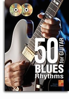 Book cover for 50 Blues Rhythms For Guitar