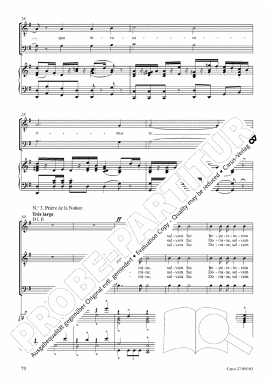 Messe solennelle de sainte Cecile Messe solennelle de sainte Cecile STB scores gallery preview page 71