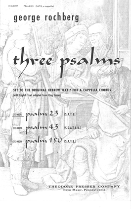 Three Psalms: Psalm 23