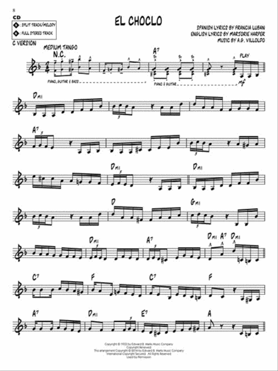 Tango C Instrument scores gallery preview page 4