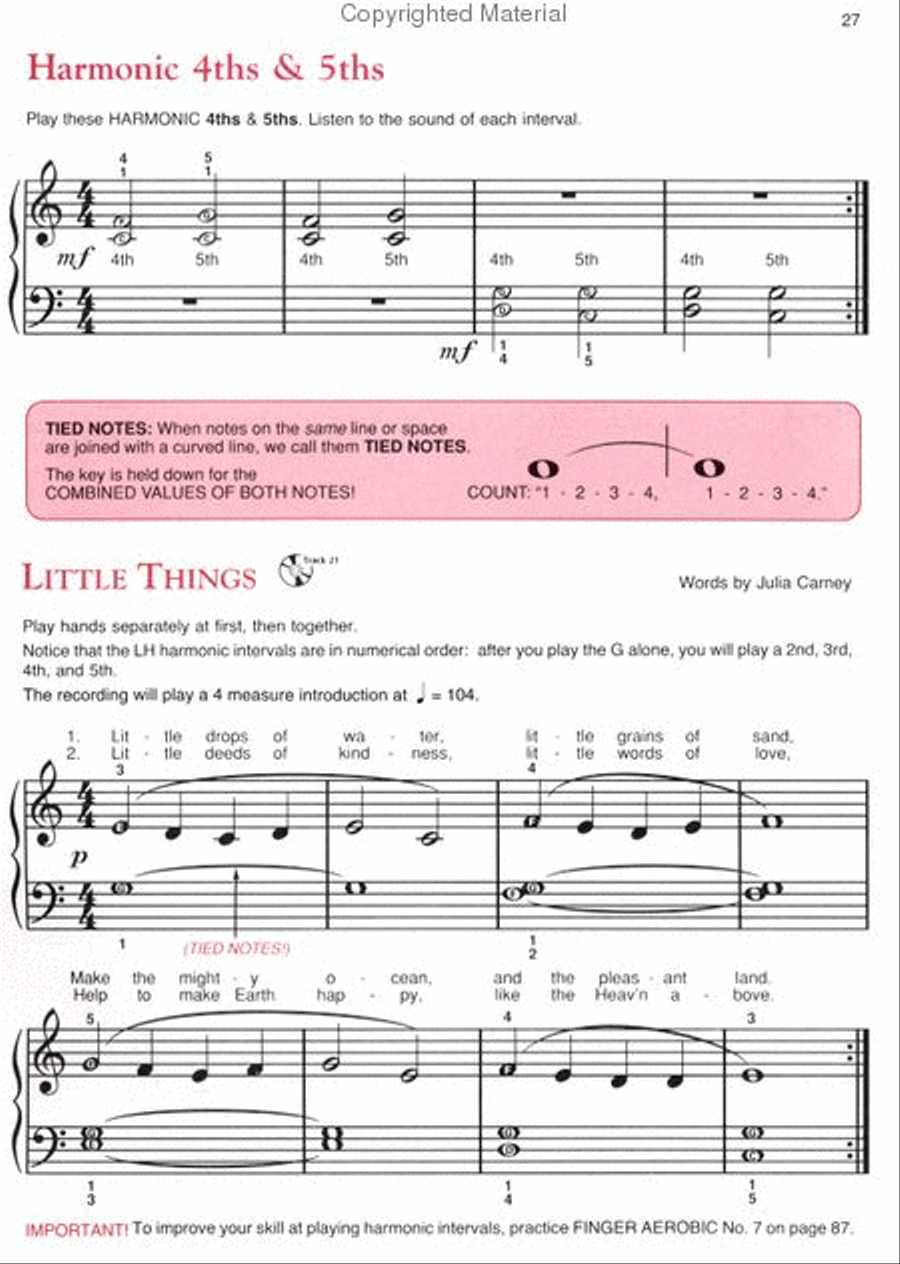 Alfred's Teach Yourself To Play Piano - Book/Enhanced CD Piano Method scores gallery preview page 2