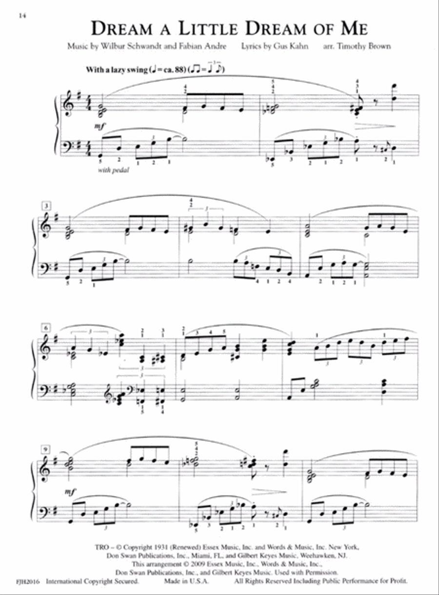 In Recital for the Advancing Pianist, Popular, Book 2 Piano Method scores gallery preview page 3