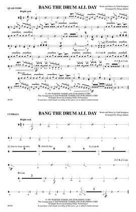 Bang the Drum All Day: Quad-Toms
