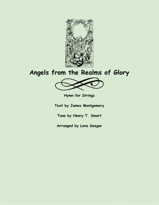Angels from the Realms of Glory (three violins and cello)