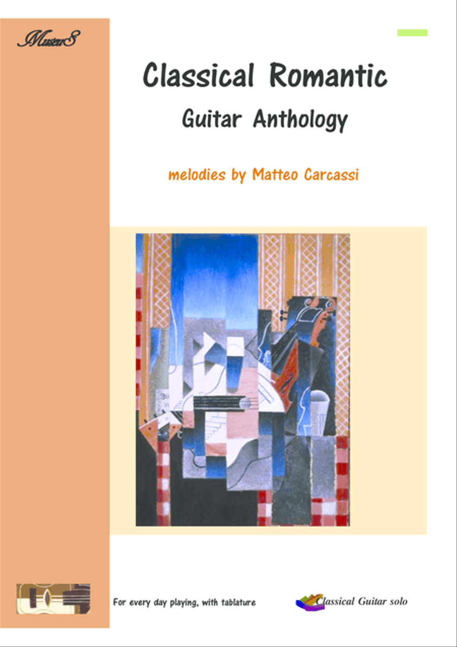 Melodies by Matteo Carcassi classical guitar music score by Matteo Carcassi Acoustic Guitar - Digital Sheet Music