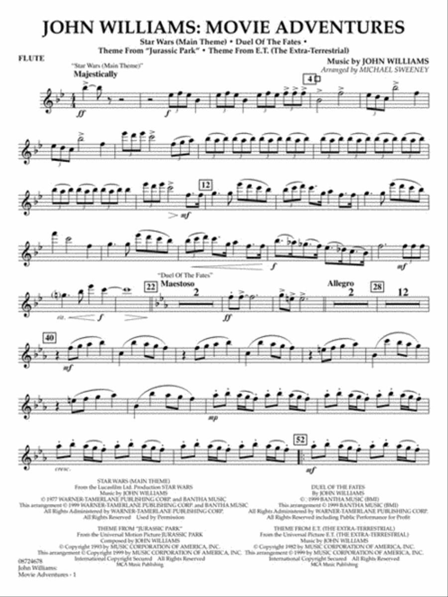John Williams: Movie Adventures Concert Band scores gallery preview page 4