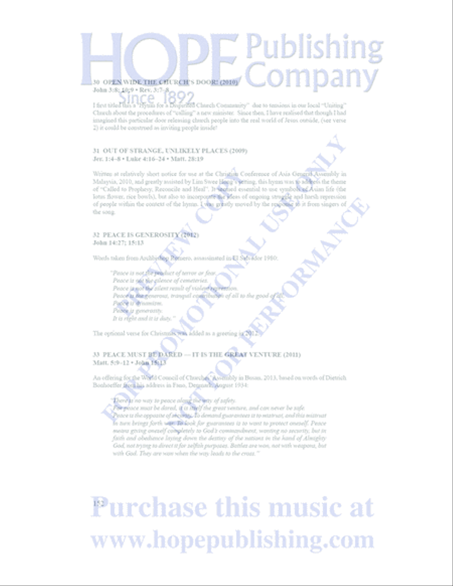 A Place at the Table Choir scores gallery preview page 150