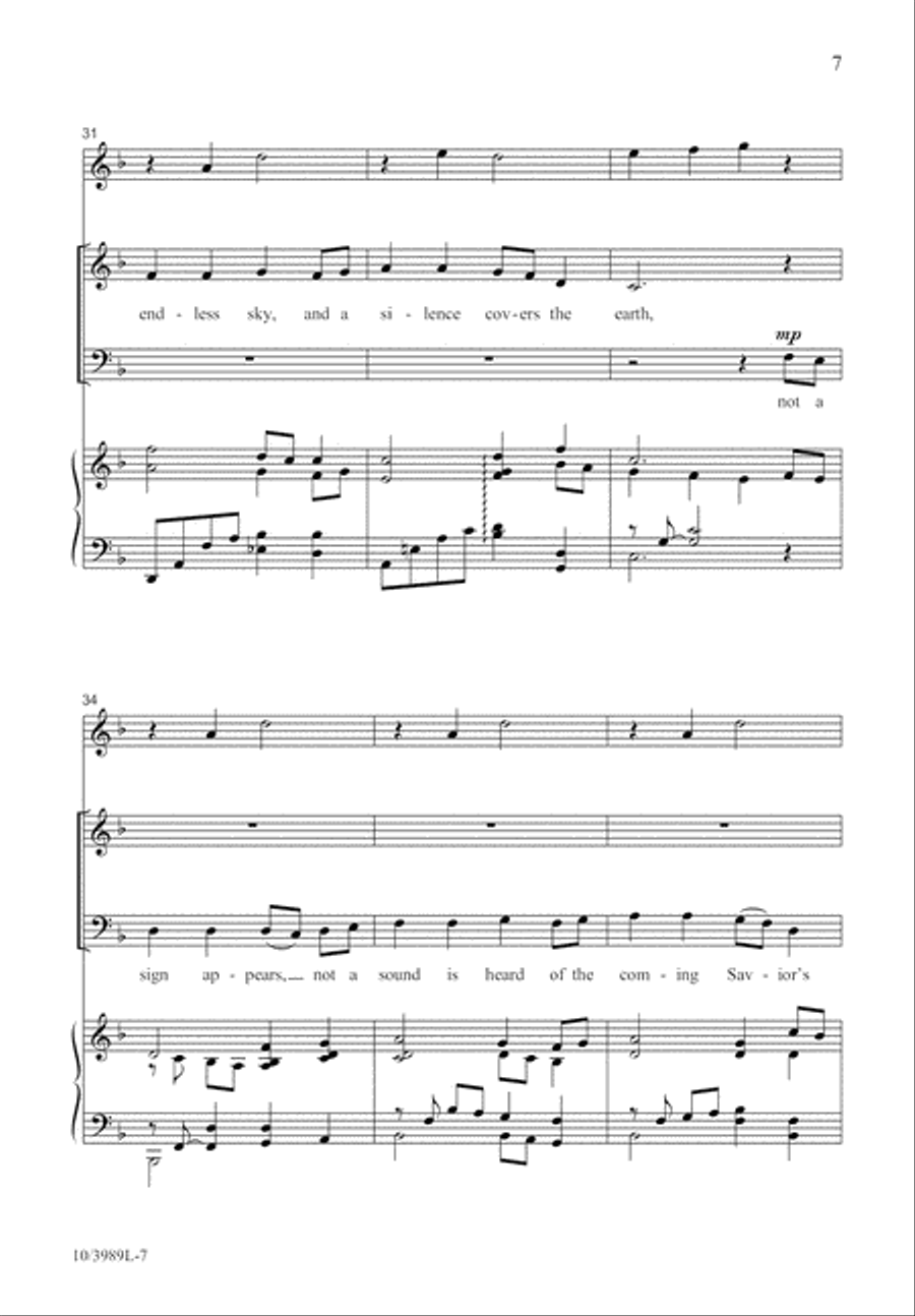 The Advent Road 4-Part scores gallery preview page 8
