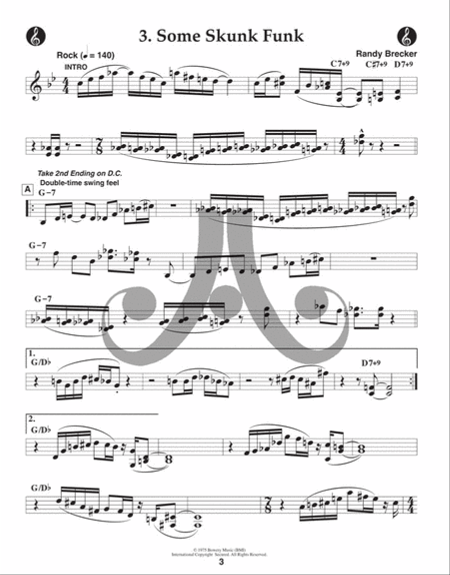 Volume 126 - Randy Brecker Voice scores gallery preview page 5