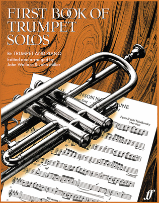 Book cover for First Book of Trumpet Solos