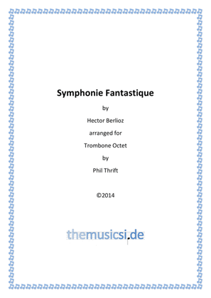 Book cover for Symphonie Fantastique for Trombone Octet